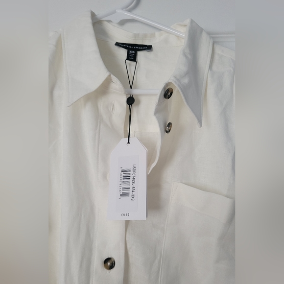 Universal Standard Dune Linen Shirt Dress - Picture 2 of 3